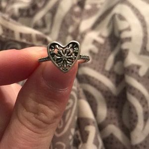 heart of winter pandora ring
